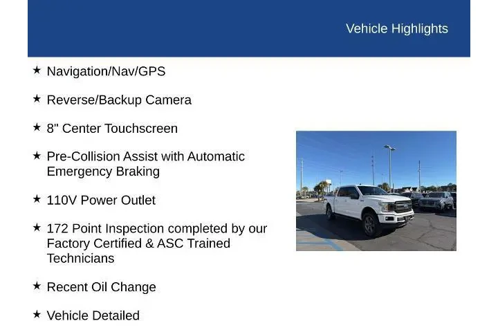 $26900 : Ford F-150 2020 4x4 XLT 4dr image 8