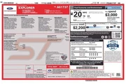 $39998 : Ford Explorer 2023 AWD ST 4d thumbnail