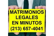 MATRIMONIO LEGAL EN MINUTOS en Los Angeles