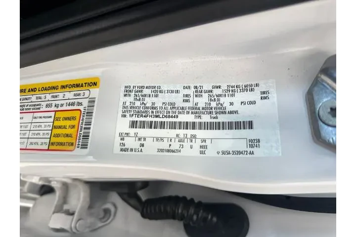 $32351 : Ford Ranger 2021 4x4 Lariat image 10