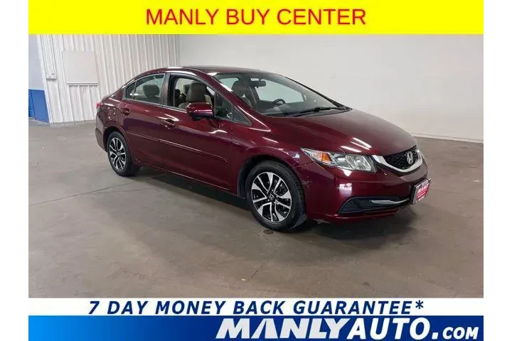 $16952 : Honda Civic 2015 EX 4dr Seda image 1