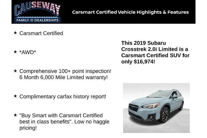 $16974 : Subaru Crosstrek 2019 AWD 2. image 2