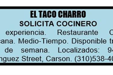 SOLICITANDO COCINERO en Los Angeles