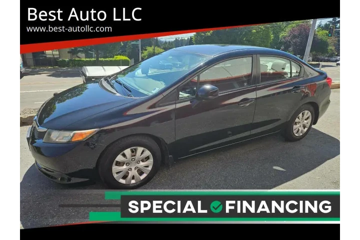 $8999 : 2012 Civic LX image 1