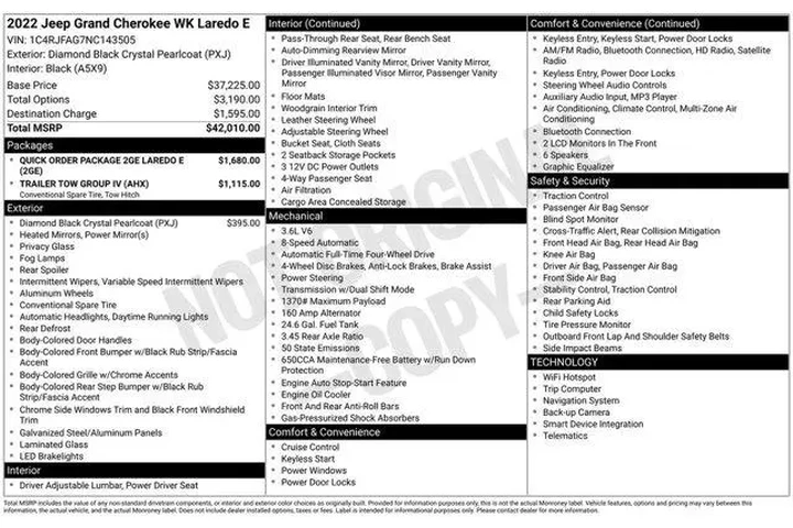 $25396 : Jeep Grand Cherokee WK 2022 image 9