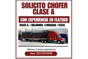 BUSCO CHOFER CLASE:A- Flatbed en Los Angeles