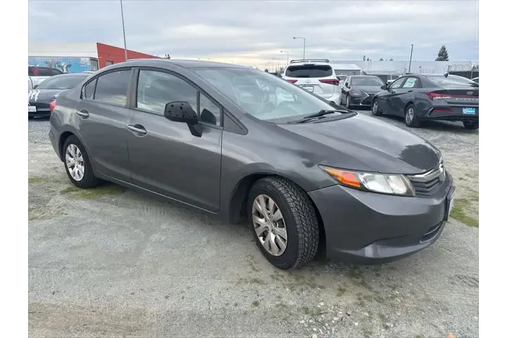 $8495 : Honda Civic 2012 LX 4dr Seda image 3
