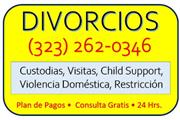 DIVORCIOS LOS 7 DIAS!LLAMENOS! en Los Angeles County