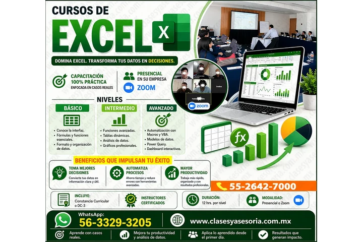 CURSOS de EXCEL a domicilio image 4