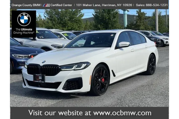 $64177 : BMW 5 Series 2023 AWD M550i image 1