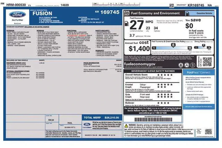 $11450 : Ford Fusion 2019 SE 4dr Seda image 7