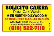 CAR WASH BUSCA UNA CAJERA en Los Angeles