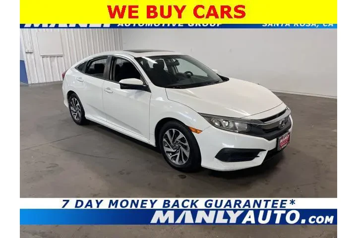 $16380 : Honda Civic 2016 EX 4dr Seda image 1