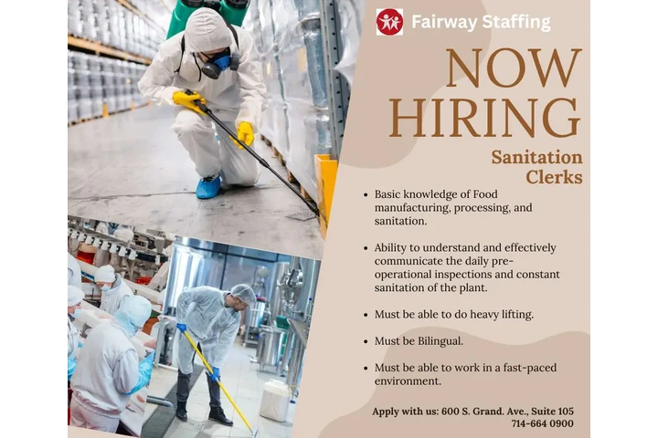 SANITATION CLERKS image 1