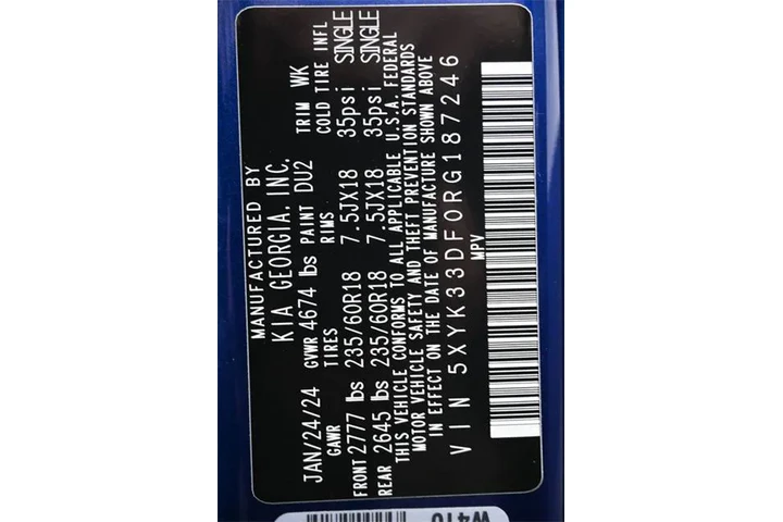 $26360 : Kia Sportage 2024 EX 4dr SUV image 7