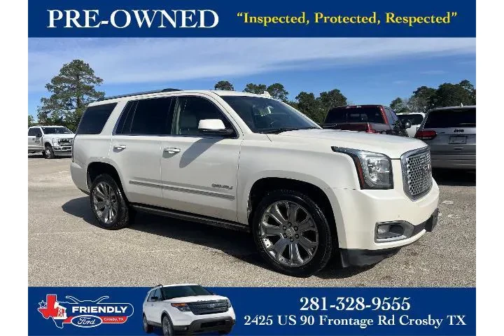 $13981 : GMC Yukon 2015 4x4 Denali 4d image 1