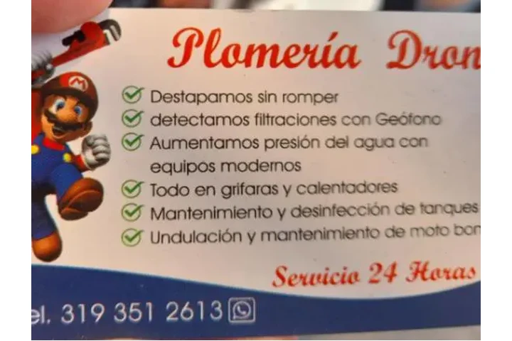 plomeria dron  llame ya image 1