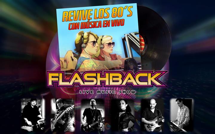 Flashback 70's, 80's en vivo image 1