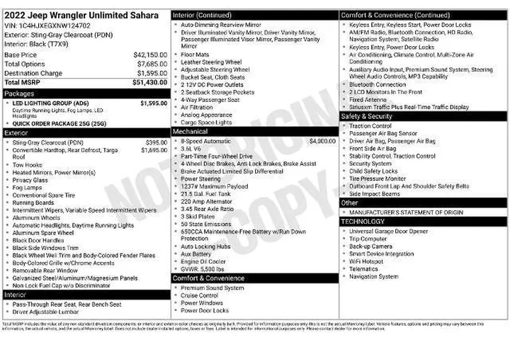 $31000 : Jeep Wrangler Unlimited 2022 image 7