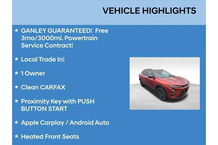 $19682 : Chevrolet Trax 2024 ACTIV 4d image 2