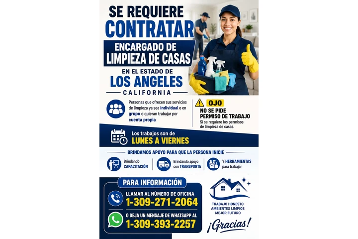JOB CLEANING SERVICES LLAMA YA image 1