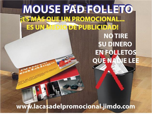 $1 : MOUSE PAD CALENDARIO A COLOR image 1