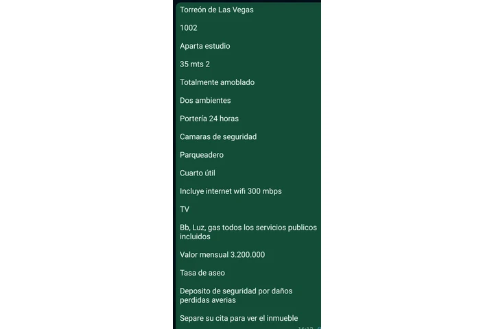 $1 : alquiler inmuebles amoblados image 10