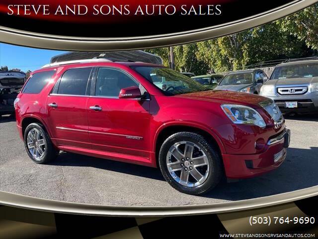 $10900 : 2012 GMC Acadia Denali image 2