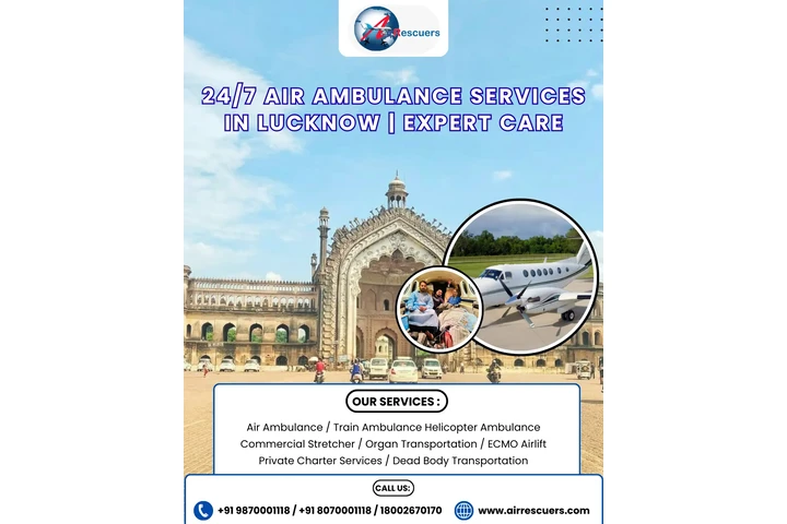 24/7 Air Ambulance Services in image 1