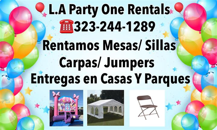 🚨L.A PARTY ONE RENTALS 🚨 image 1