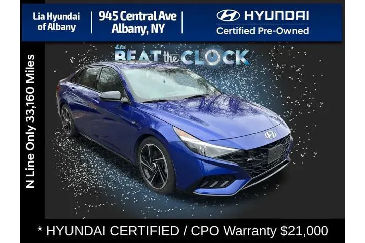 $21000 : Hyundai ELANTRA 2023 N Line image 1