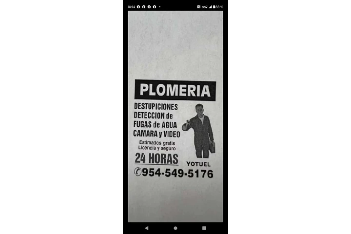 PLOMERIA EMERGENCIAS 24 HORAS image 2