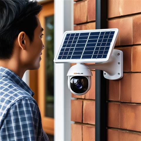 Solar-Powered Security Camera image 2