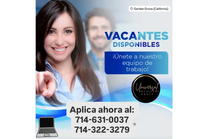 VACANTES DISPONIBLES image 1