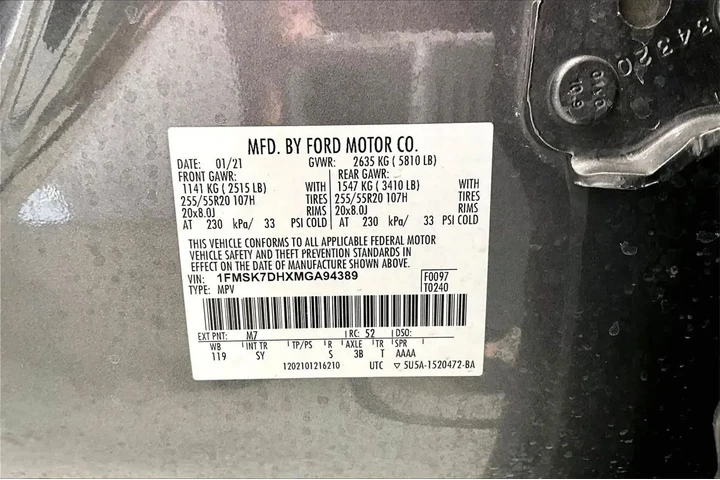 $21601 : Ford Explorer 2021 XLT 4dr S image 8