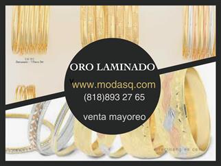 $3 : ORO lAMINADO  mayoreo 18K image 1