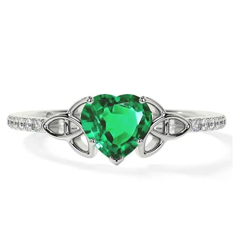 $1177 : Get Emerald Engagement Rings image 1