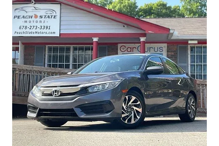 $14485 : Honda Civic 2018 EX 4dr Seda image 1