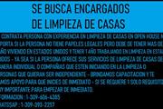 BUSCAMO ENCARGADO DE LIMPIEZA