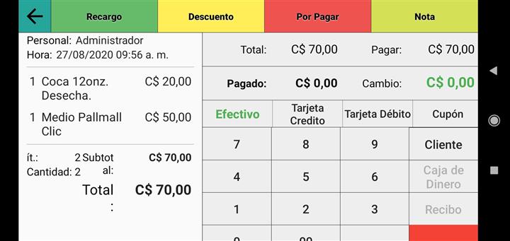 Sistema de Facturación Móvil image 1