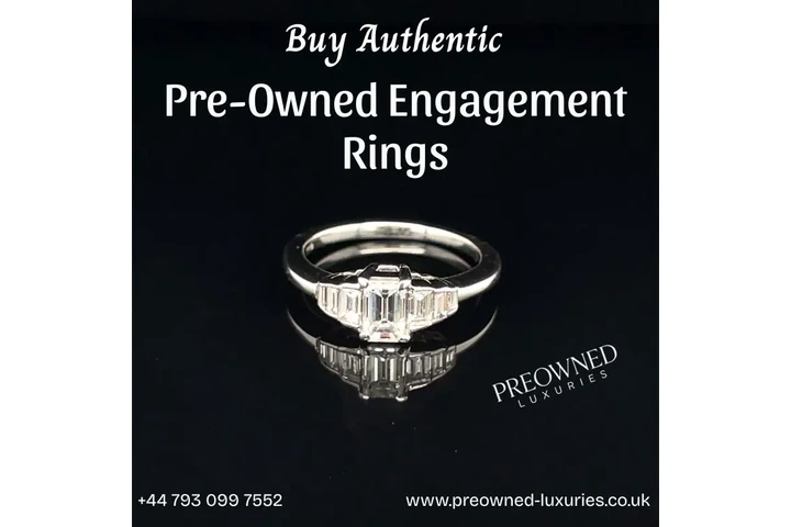 Shop Pre-Owned Engagement Ring image 1
