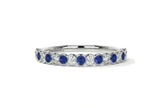 Blue Sapphire Wedding Rings en Jersey City