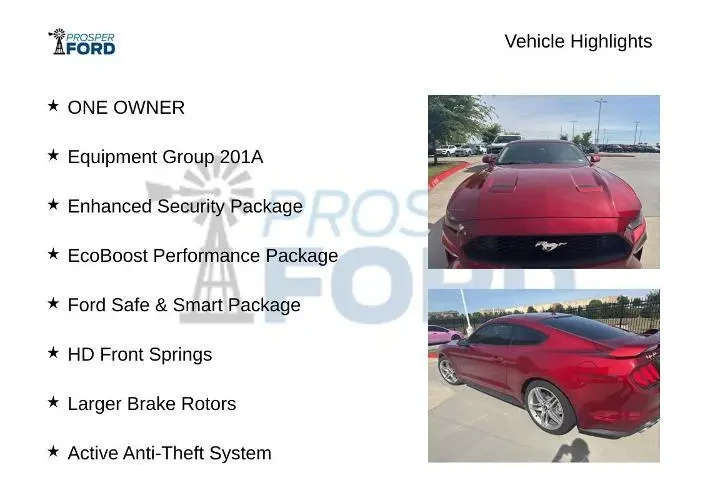 $26549 : Ford Mustang 2019 EcoBoost 2 image 5