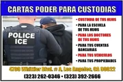 █►CARTA PODER 📢CUSTODIA/7DIAS en Los Angeles