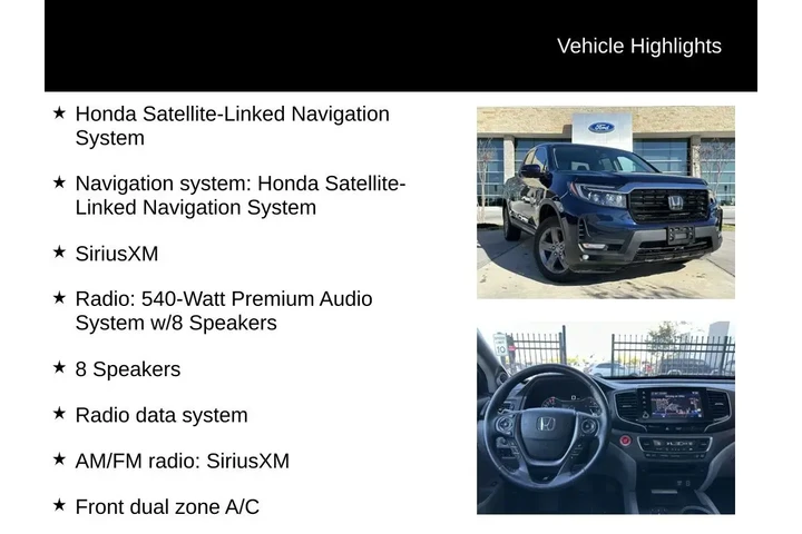 $28749 : Honda Ridgeline 2022 AWD RTL image 4