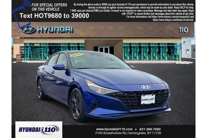 $17495 : Hyundai ELANTRA 2023 SEL 4dr image 1