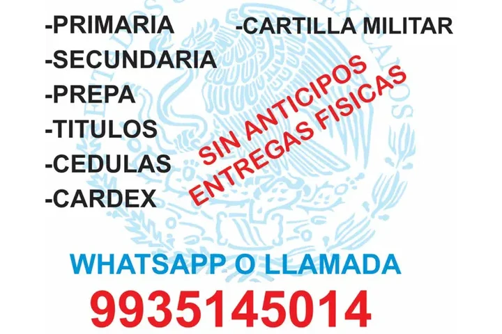 CARTILLA MIL. PREPA, TITULOS image 3