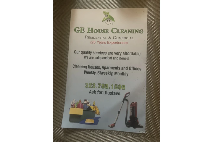GE HOUSE CLEANING image 1