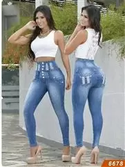 $5 : JEANS COLOMBIANOS MAYOREO image 1