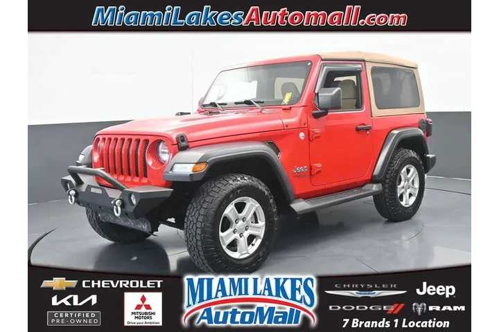 $21000 : Jeep Wrangler 2019 4x4 Sport image 1
